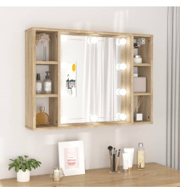Armoire à miroir avec LED...