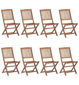 Chaises pliables...