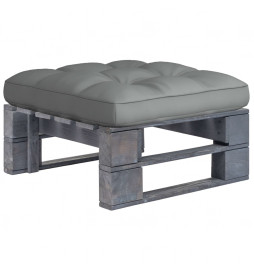 Pouf palette de jardin Bois...