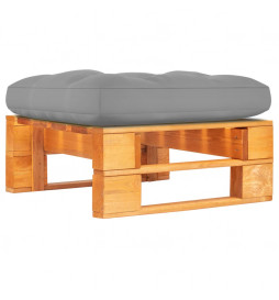 Pouf palette de jardin...