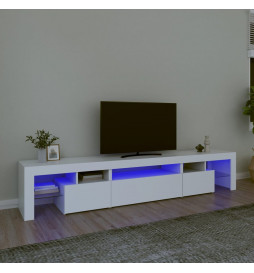Meuble TV avec lumières LED...