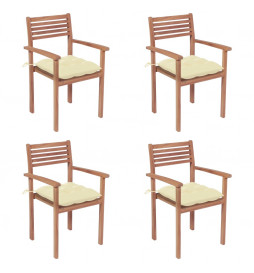Chaises de jardin 4 pcs...
