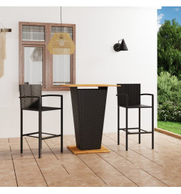 Ensemble de bar de jardin 3...