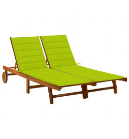 Chaise longue de jardin 2...