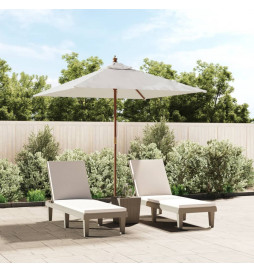 Parasol de jardin avec mât...