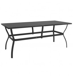Table de jardin Anthracite...