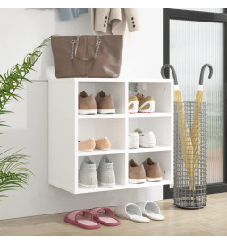 Armoire à chaussures Blanc...