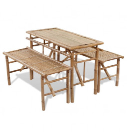 Table avec 2 bancs 100 cm...