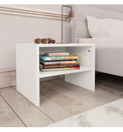 Table de chevet Blanc 40 x...