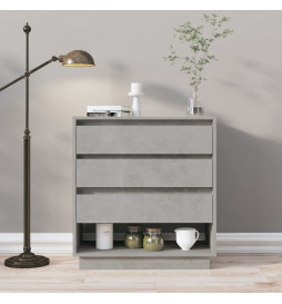 Buffet Gris béton 70x41x75...