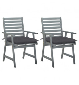 Chaises à dîner d'extérieur...