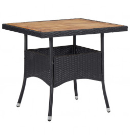 Table d'extérieur Noir...