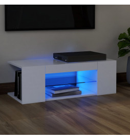 Meuble TV avec lumières LED...