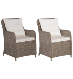 Chaises d'extérieur avec...