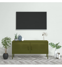 Meuble TV Vert olive...