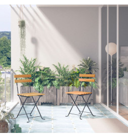 Chaises pliables de jardin...