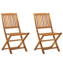 Chaises pliables...