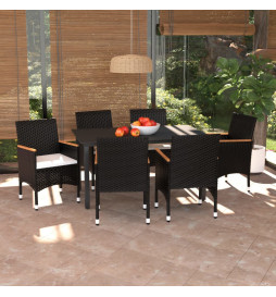 Mobilier à dîner de jardin...