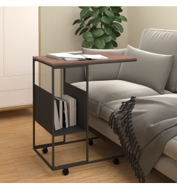Table d'appoint avec roues...