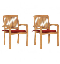 Chaises de jardin 2 pcs...