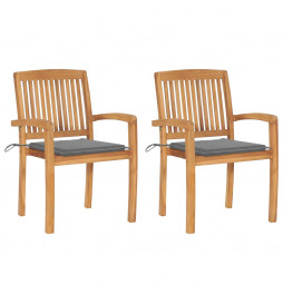 Chaises de jardin 2 pcs...