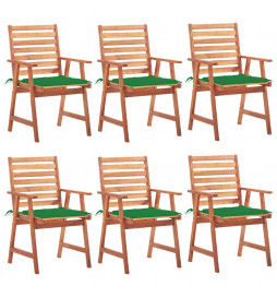 Chaises à dîner d'extérieur...