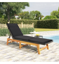 Chaise longue avec coussin...