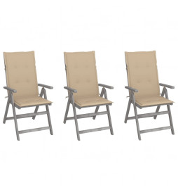 Chaises inclinables de...