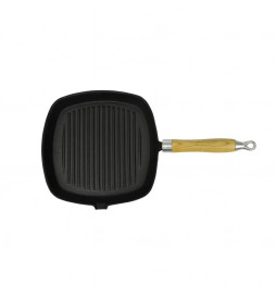 Poêle de grill Fonte avec...