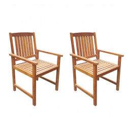 Chaises de jardin 2 pcs...