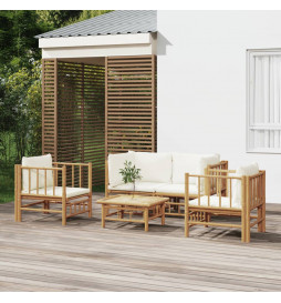 Salon de jardin 5 pcs avec...