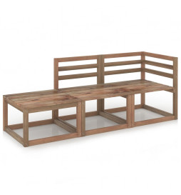 Salon de jardin 3 pcs...