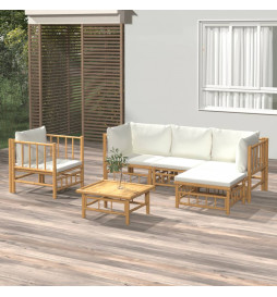 Salon de jardin 6 pcs avec...