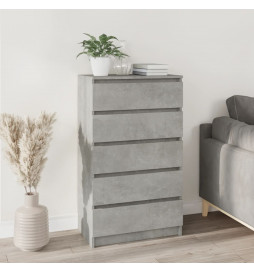 Commode Gris béton...