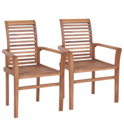 Chaises à manger empilables...