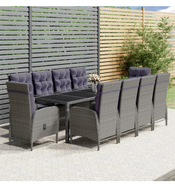 Mobilier à dîner de jardin...