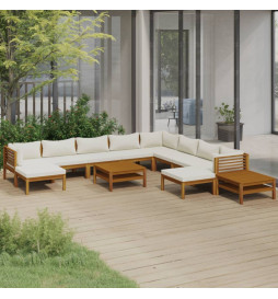 Salon de jardin 12 pcs avec...