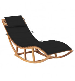 Chaise longue à bascule...