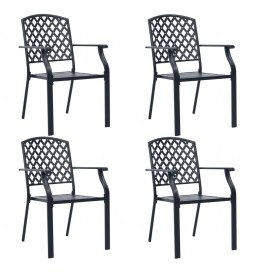 Chaises d'extérieur 4 pcs...