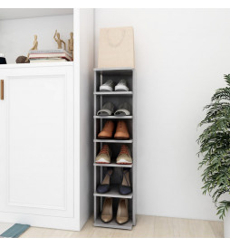 Armoire à chaussures Gris...