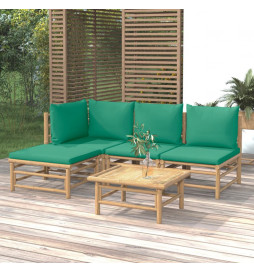 Salon de jardin 5 pcs avec...