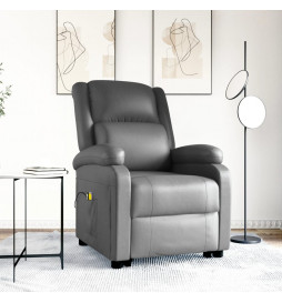 Fauteuil de massage Gris...