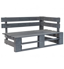 Banc d'angle palette de...