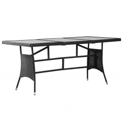 Table de jardin Noir...