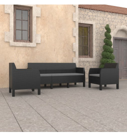 Salon de jardin 3 pcs avec...