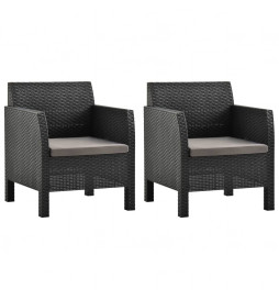 Chaises de jardin avec...