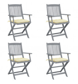 Chaises pliables...