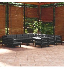 Salon de jardin 14 pcs avec...