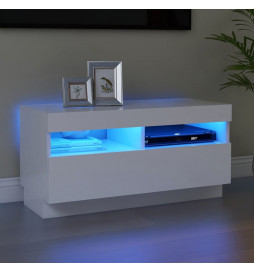 Meuble TV avec lumières LED...