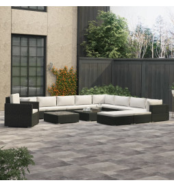 Salon de jardin 13 pcs avec...